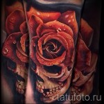 Rose Tattoo réalisme - l'option d'image à partir du numéro 15122015 1