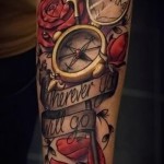 Tattoo Ärmel rose - Foto-Option aus dem Nummer 15122015 1