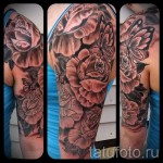 Tattoo Ärmel rose - Foto-Option aus dem Nummer 15122015 2