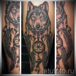 Tattoos Dreamcatcher and the Wolf - Photo example of the number 11122014 2