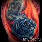 bleu Rose Tattoo - option d'image à partir du numéro 15122015 1