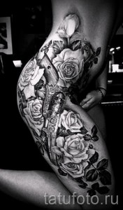 flower tattoo on his hip - image option from the number 21122015 2