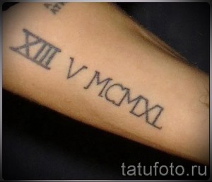 letter v Tattoos - ein Foto des fertigen tattoo - 20122015 Nummer 1