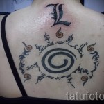 lettre de tatouage de l - les photos de tatouages finis - 20122015 Numéro 1