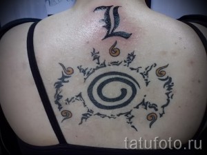 lettre de tatouage de l - les photos de tatouages finis - 20122015 Numéro 1