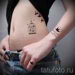 little swallow tattoo - Photo example 2