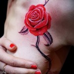 red rose tattoo - Picture option from the number 15122015 1