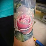 rose tattoo on her wrist - a variant of the picture number 15122015 1