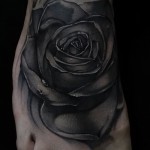 schwarze Rose Tattoo - Picture-Option aus dem Nummer 15122015 1