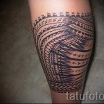 tatouage sur les motifs du mollet - photo par exemple du nombre 20122015 1