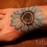 tattoo blue flowers - Picture option from the number 21122015 2