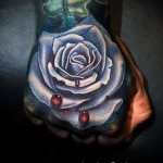 tattoo flowers on hand - Picture option from the number 21122015 1
