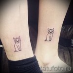 tattoo on her ankle cat photo 5