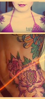 Значение тату хризантема — варианты готовых татуировок на фото