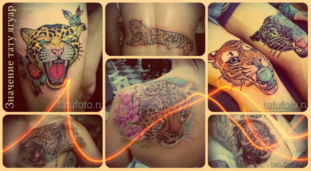 Значение тату ягуар - готовые татуировки на фото