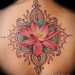 индийский цветок тату - фото классной татуировки от 21122015 № 3