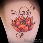 индийский цветок тату - фото классной татуировки от 21122015 № 5