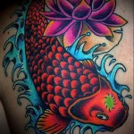 тату цветы для мужчин - фото классной татуировки от 21122015 № 3