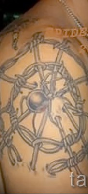 тюремные тату паутина — фото готовой татуировки — 20122015 № 17