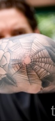 тюремные тату паутина — фото готовой татуировки — 20122015 № 5