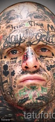 тюремные тату паутина — фото готовой татуировки — 20122015 № 6