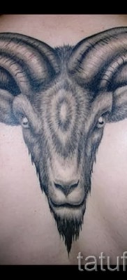 Тату козел — фото готовой татуировки от 10012016 1
