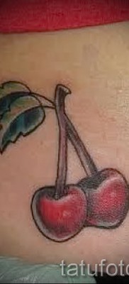 тату вишня на попе — примеры татуировки на фото от 30012016 1