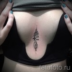 тату под грудиной фото - примеры татуировок на фотографии от 16012016 37