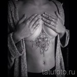 тату под грудиной фото - примеры татуировок на фотографии от 16012016 4
