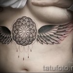 тату под грудиной фото - примеры татуировок на фотографии от 16012016 43