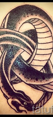 тату уроброс — фото готовой татуировки от 09012016 10