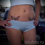 тату бантики на бедрах - примеры готовых тату в фотографиях 01022016 4
