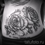 тату розы на бедре - примеры готовых тату в фотографиях 01022016 004