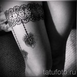 тату узор на бедре - примеры готовых тату в фотографиях 01022016 3