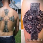 Celtic tattoo patterns on his hand - a photo model for the selection of 28022016 1