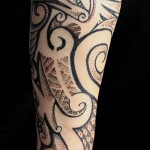 Scandinavian Muster Tattoo - Foto Beispiel für die Auswahl von 28022016 10