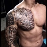 Scandinavian Muster Tattoo - Foto Beispiel für die Auswahl von 28022016 12