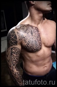 Scandinavian Muster Tattoo - Foto Beispiel für die Auswahl von 28022016 12