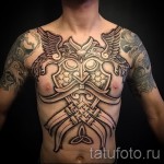 Scandinavian Muster Tattoo - Foto Beispiel für die Auswahl von 28022016 14