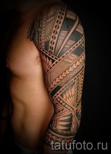 Scandinavian Muster Tattoo - Foto Beispiel für die Auswahl von 28022016 16