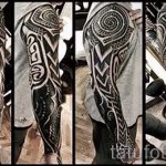 Scandinavian Muster Tattoo - Foto Beispiel für die Auswahl von 28022016 3
