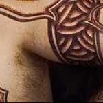 Scandinavian Muster Tattoo - Foto Beispiel für die Auswahl von 28022016 7
