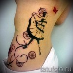 Tattoo Frauen an den Rändern - Foto Beispiel für eine Tätowierung auf 03022016 1