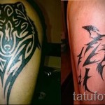 Wolf Tattoo-Muster - Foto Beispiel für die Auswahl von 28022016 4
