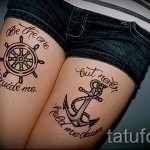 anchor tattoo on his thigh 22