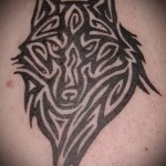 motif de tatouage loup - photo exemple pour la sélection de 28022016 2
