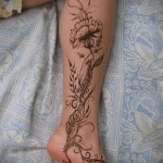 motifs de tatouage sur la jambe pour les filles - exemple photo pour la sélection de 28022016 1