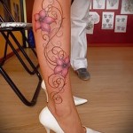 motifs de tatouage sur la jambe pour les filles - exemple photo pour la sélection de 28022016 2
