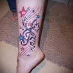 motifs de tatouage sur la jambe pour les filles - exemple photo pour la sélection de 28022016 3