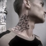 patterns on the neck tattoo - Photo example for the selection of 28022016 4